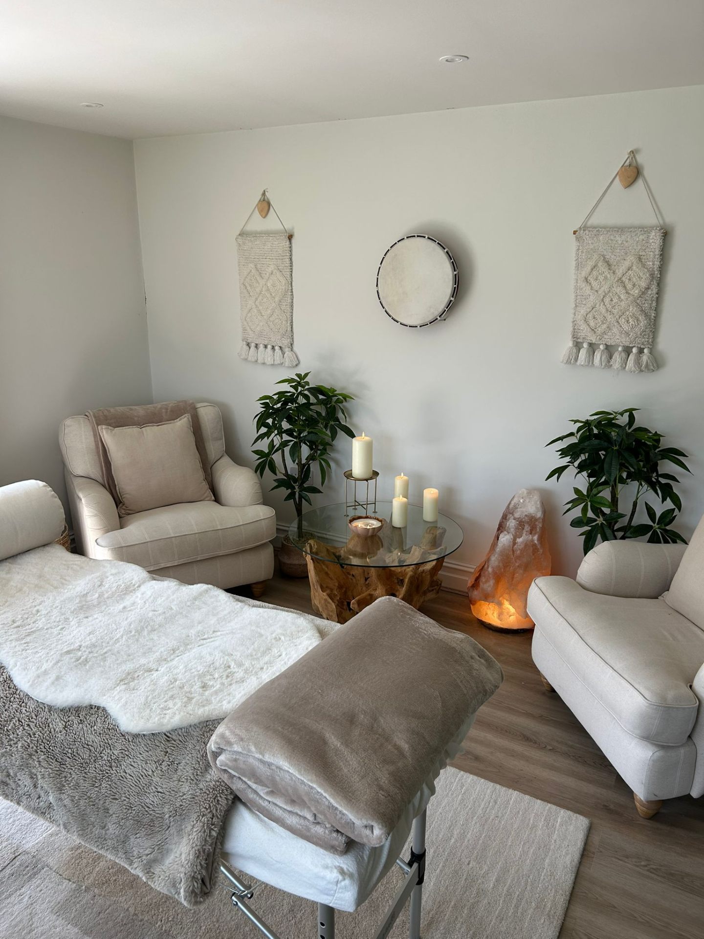 Massage treatment at Serenity Studio